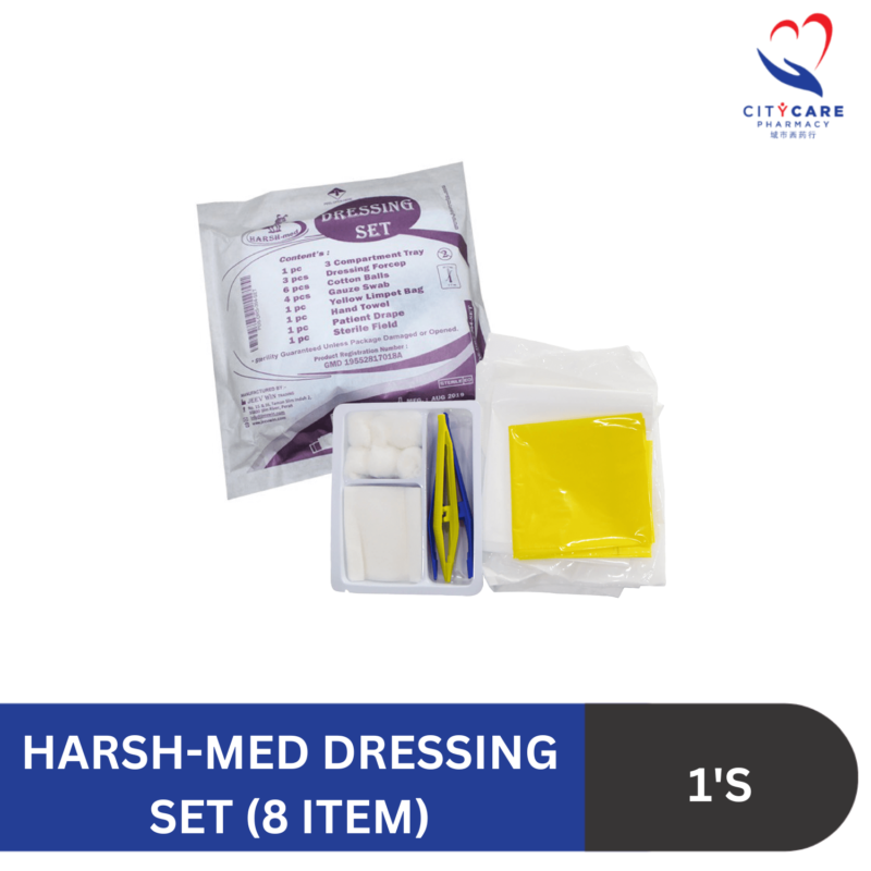 HARSH-MED DRESSING SET (8 ITEM) - MYCITYHEALTH SDN BND (970596-W)