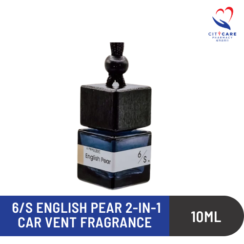 6/s english pear 2-IN-1 CAR VENT FRAGRANCE